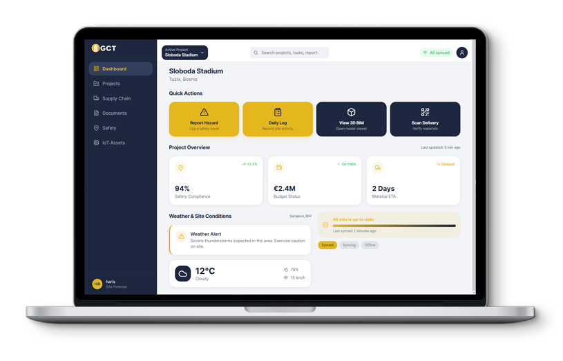GCT Mobile App Overview